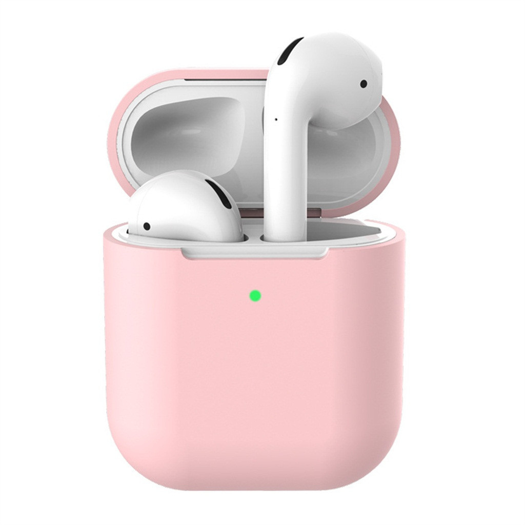 thumbnail image 2 of Estuche de silicona AirPods 2 - Correa antipérdida, protección 360°, para el estuche de carga Apple AirPods 2, 2 of 2